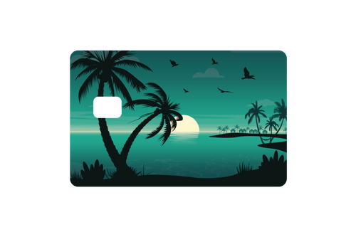 CARD WRAP: SUNSET - OzDecalz