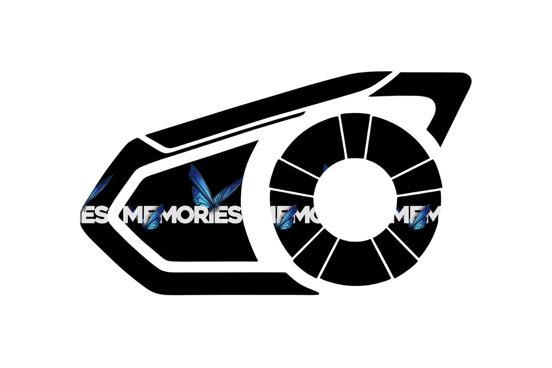 Skin for Sena 30K: BLUE MEMORIES