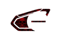 Skin for Sena 50S: BLOOD SKULLS