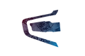 Packtalk Bold Skin: PAISLEY PURPLE CYAN FADE