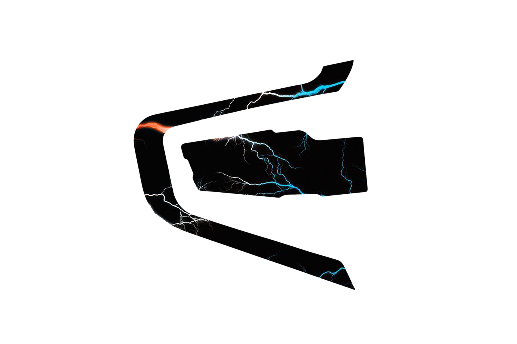 Packtalk Bold Skin: CYAN LIGHTNING STRIKE
