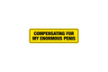 SLAP STICKER: COMPENSATING FOR