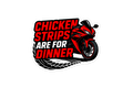 STICKER: CHICKEN STRIPS FOR