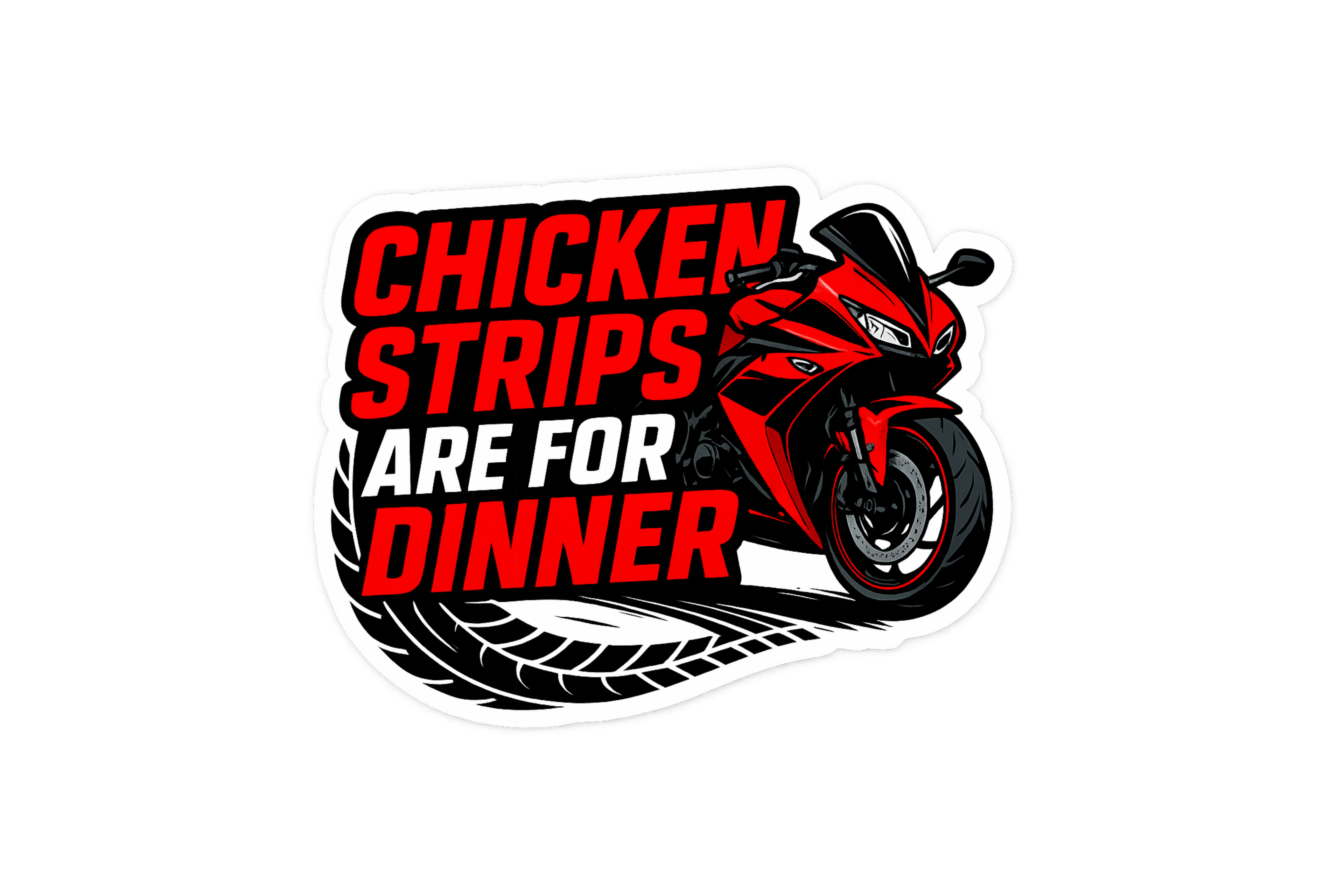 STICKER: CHICKEN STRIPS FOR