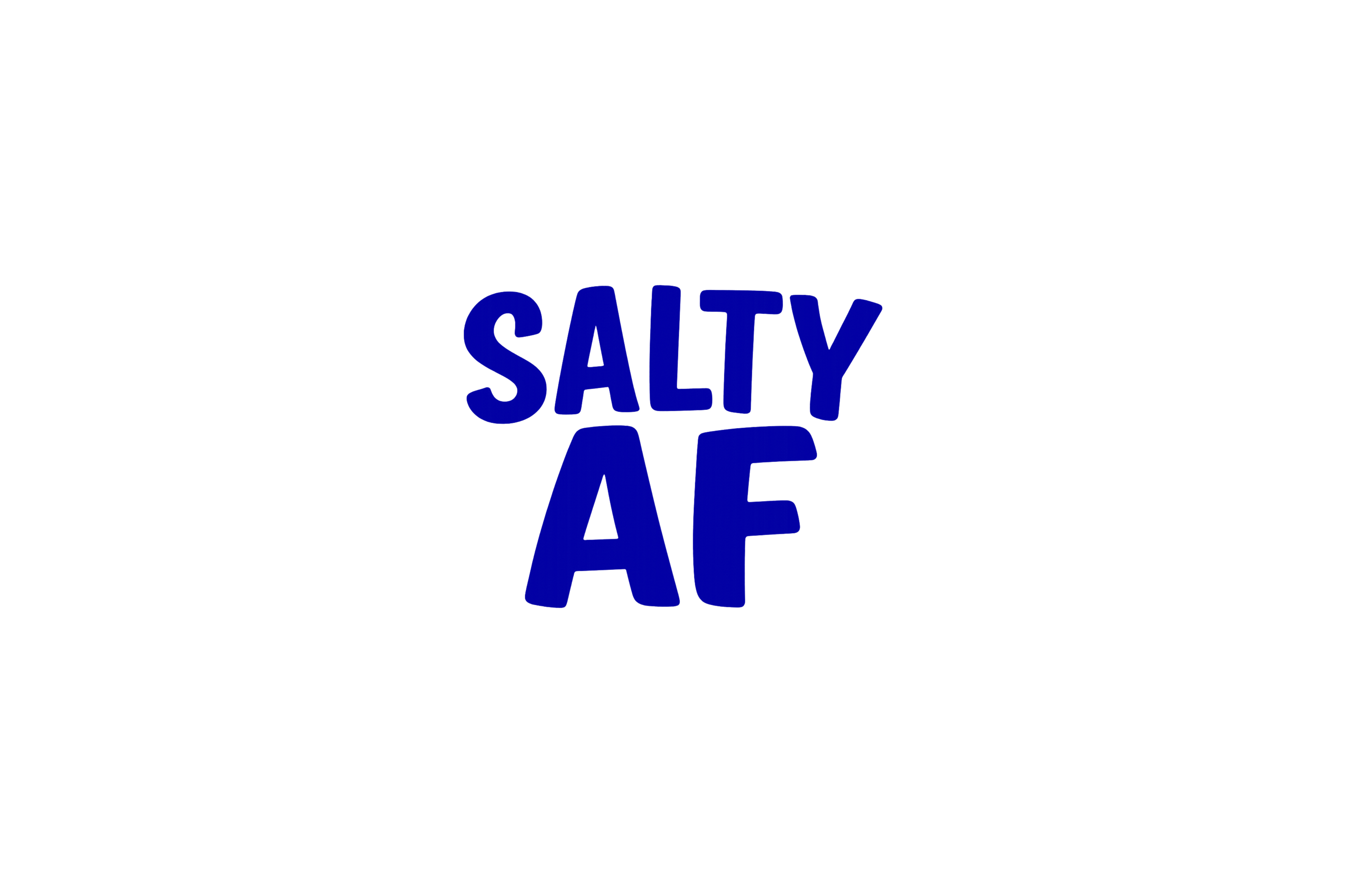 STICKER: SALTY AF