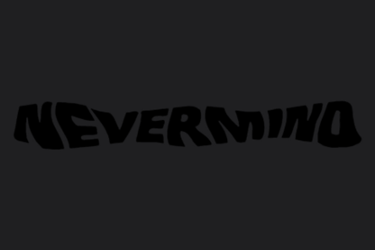 Nevermind Sticker