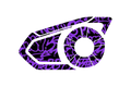 Skin for Sena 30K: VIOLET GRAFFITI