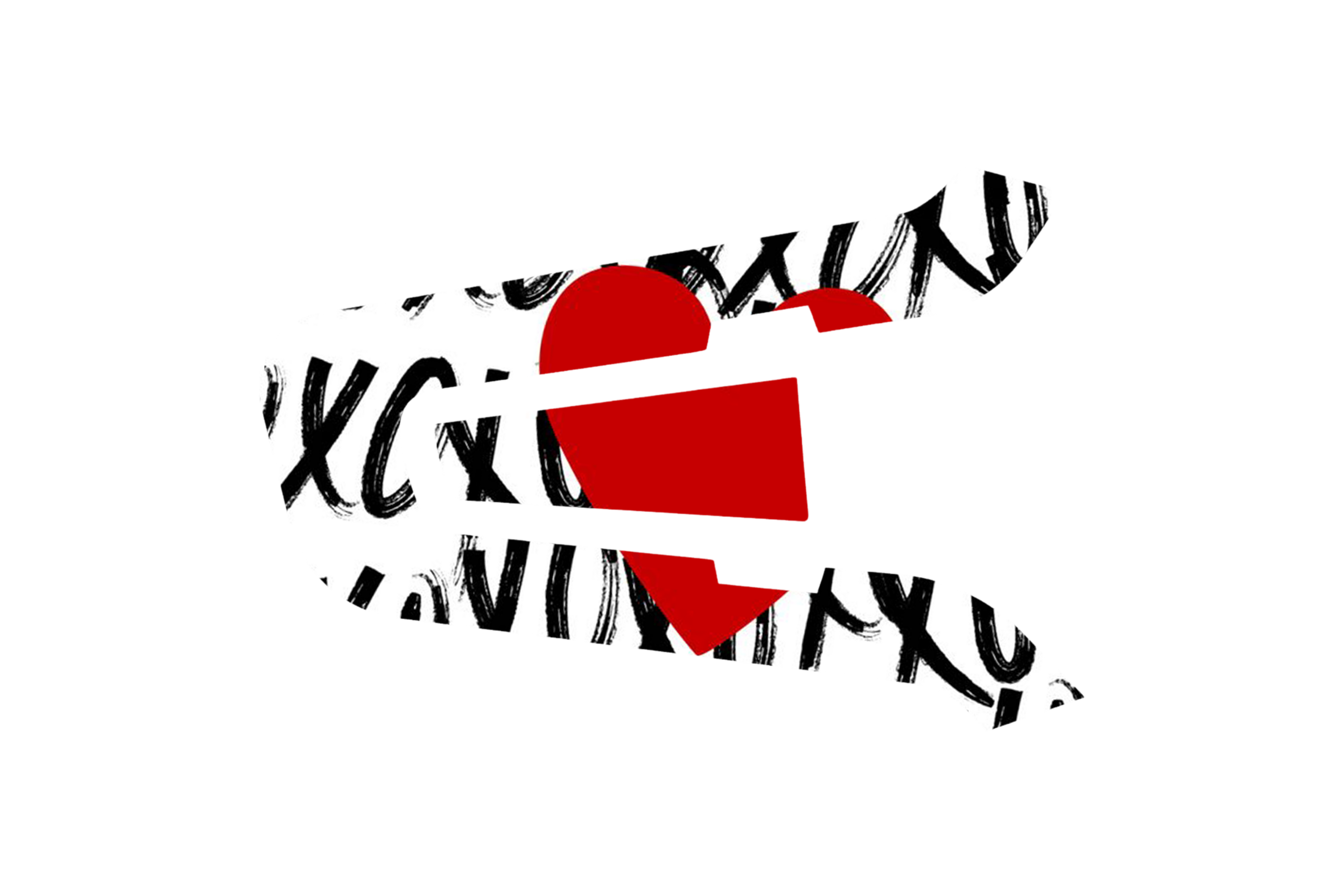 INTERCOM SKIN: XOXO BRUSH RED