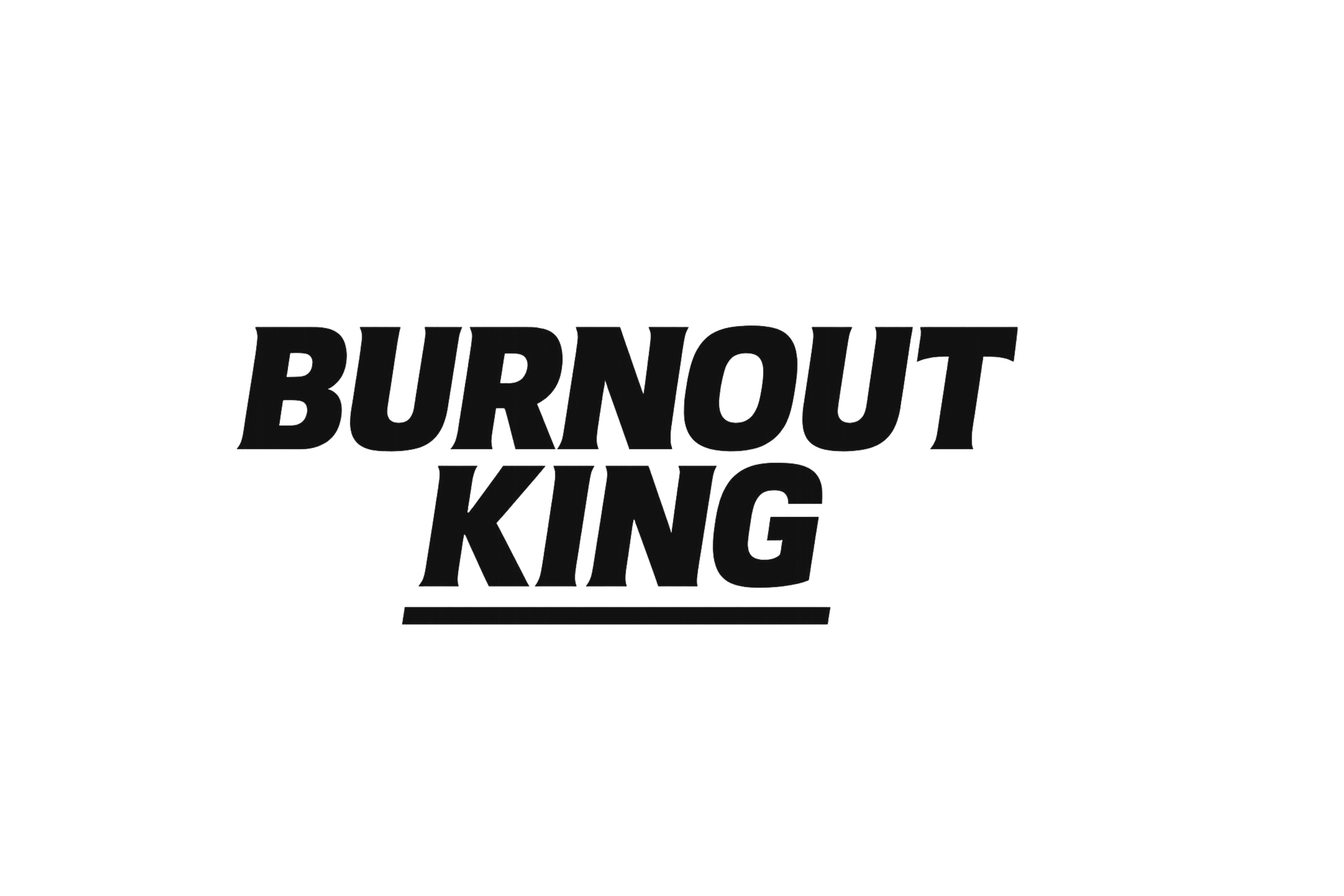 STICKER: BURNOUT KING