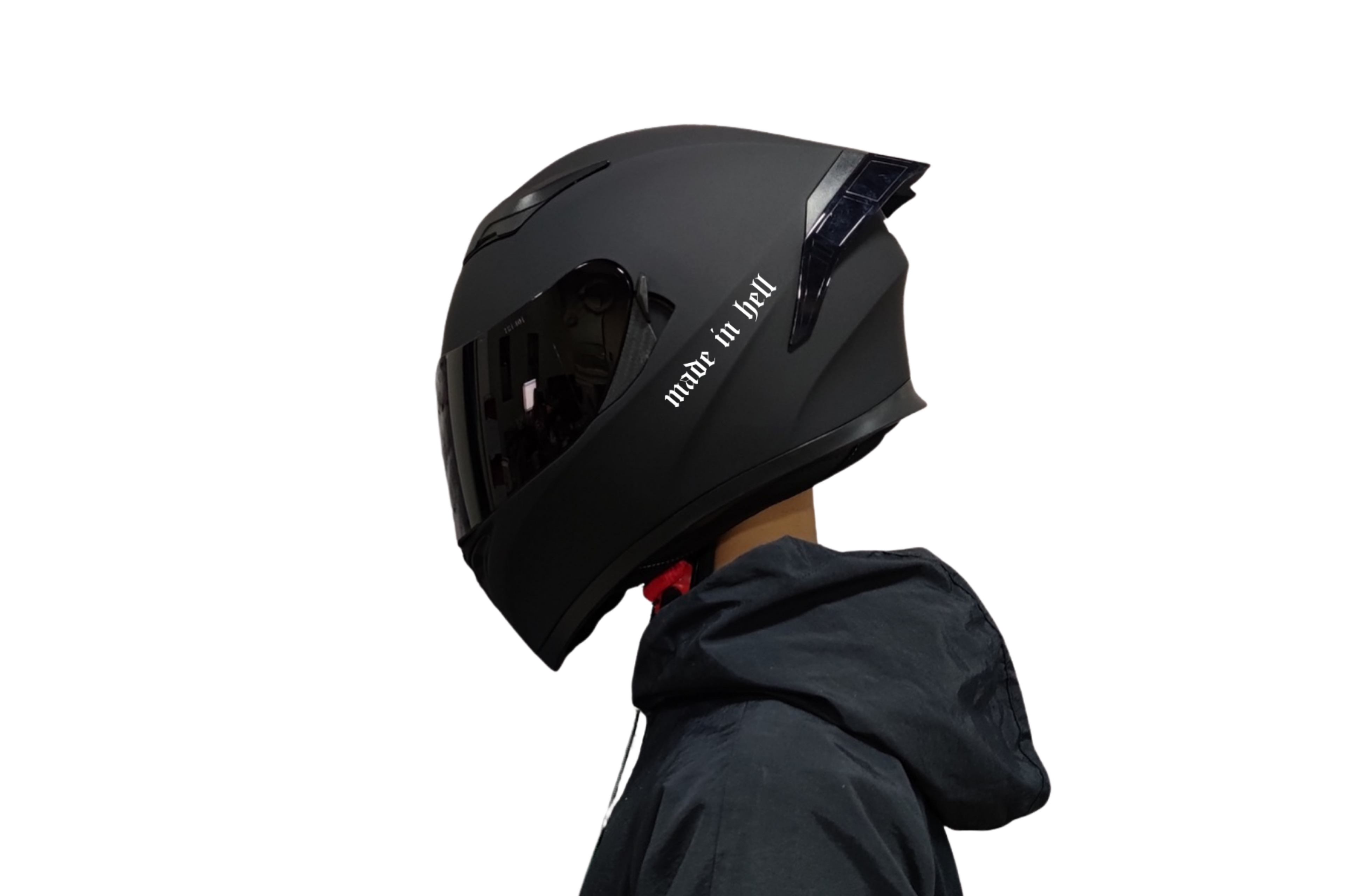 HELMET DECAL: MADE IN HELL