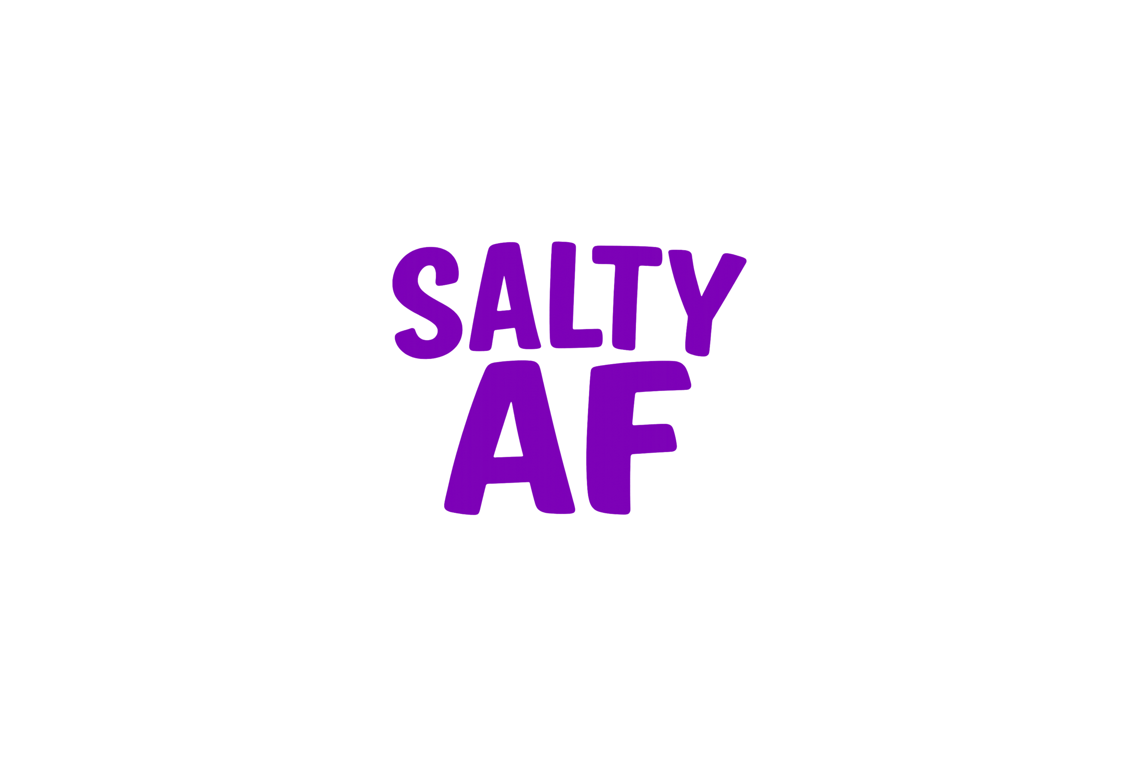 STICKER: SALTY AF