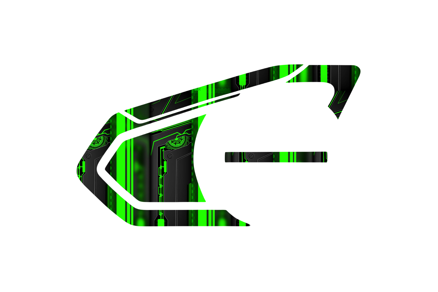 INTERCOM SKIN: GREEN CIRCUIT