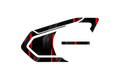 Skin for Sena 50S: RED TECH