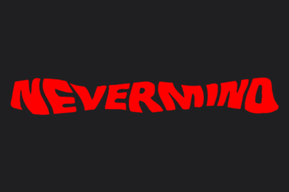 Nevermind Sticker