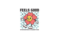 Die-Cut Sticker: FEELS GOOD