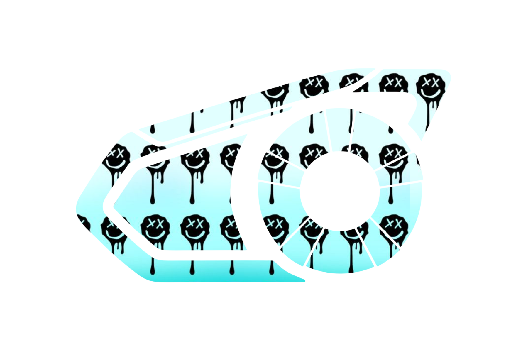 INTERCOM SKIN: CYAN DRIP