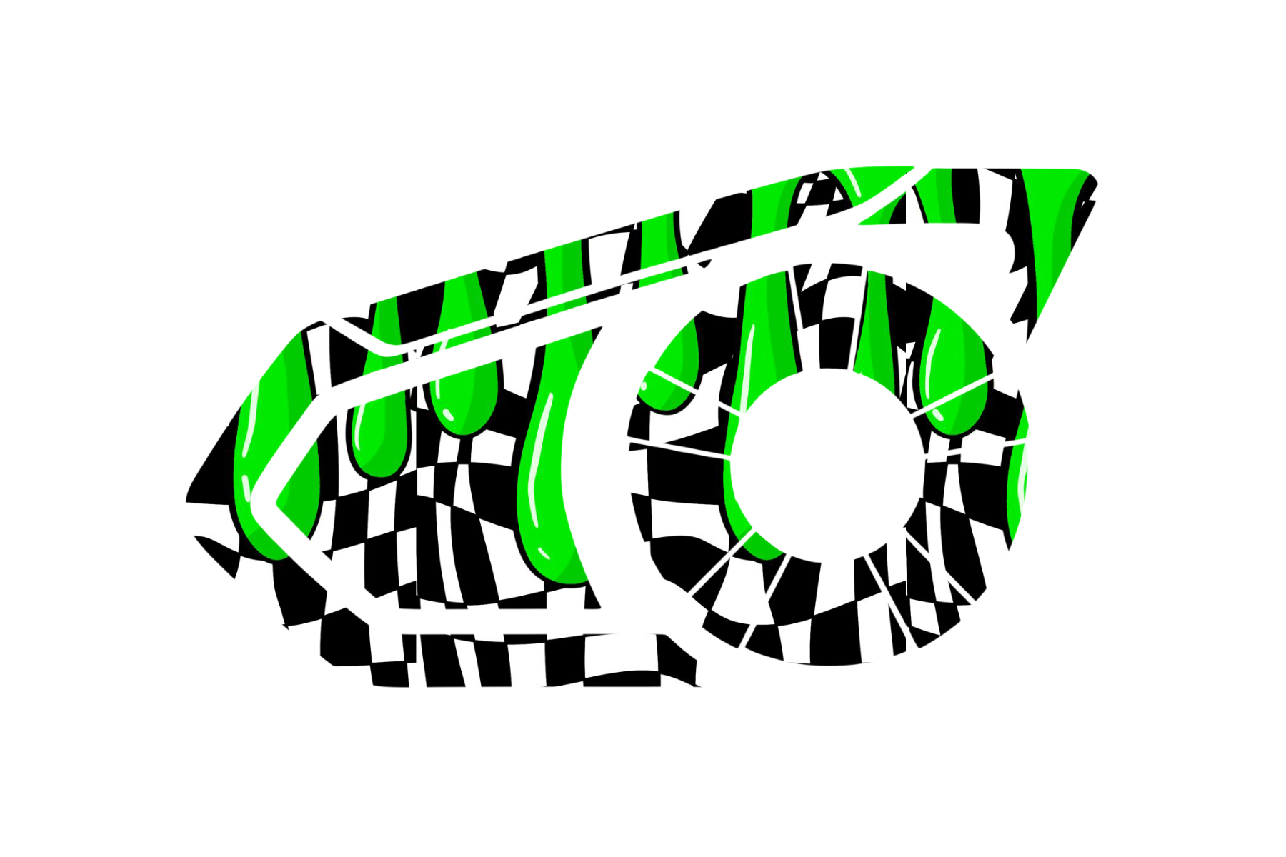 Skin for Sena 30K: GREEN SHATTER