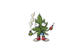 Die-Cut Sticker: BEST BUD