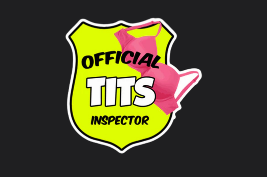 OFFICIAL TITS INSPECTOR STICKER