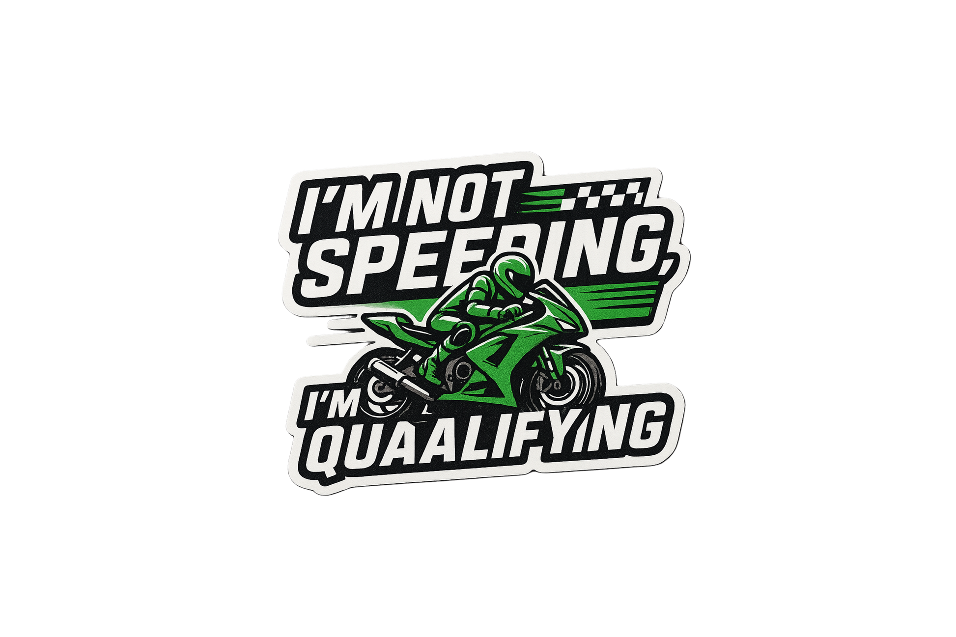 STICKER: I'M NOT SPEEDING