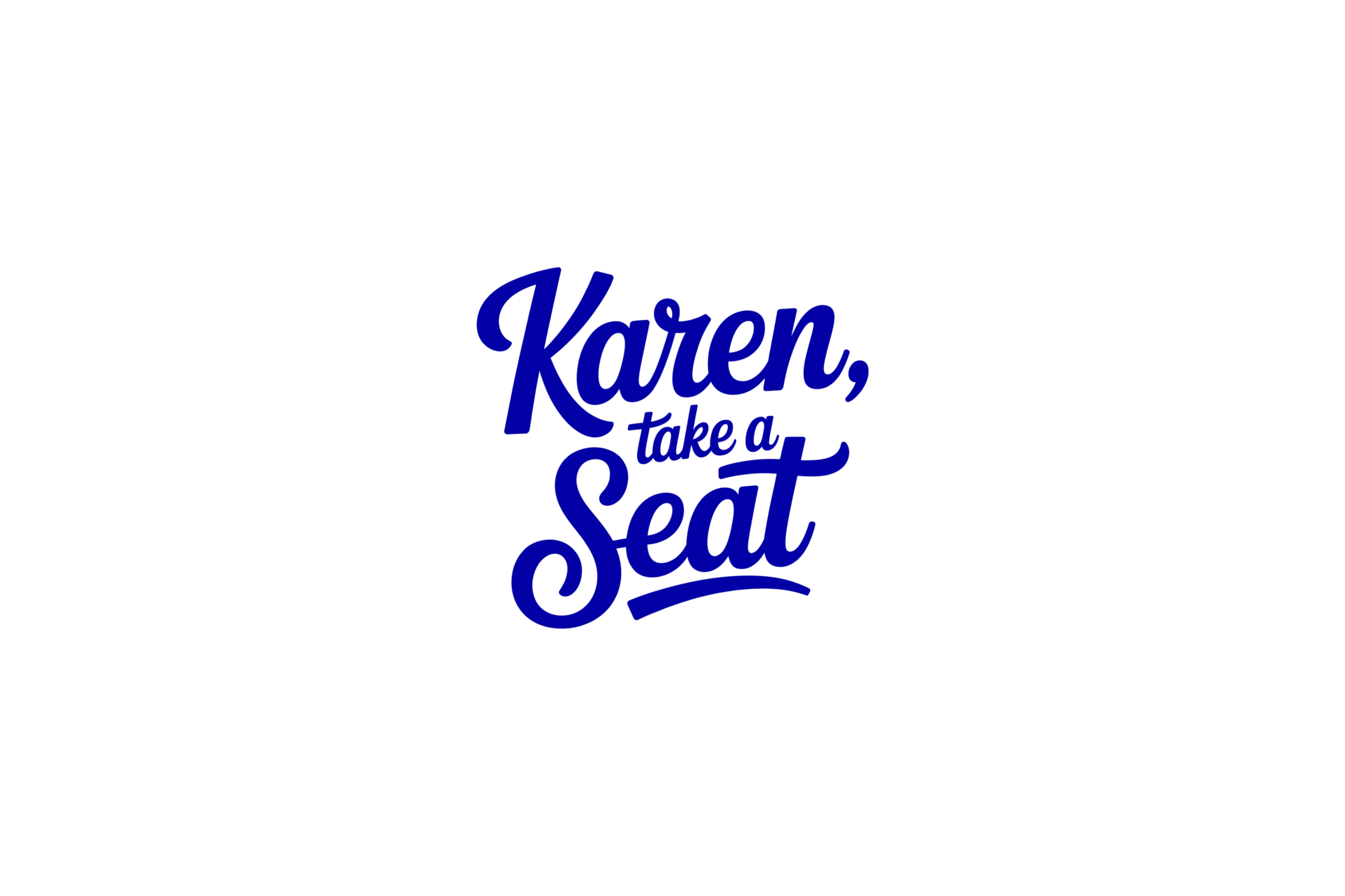 STICKER: KAREN, TAKE A SEAT - OzDecalz