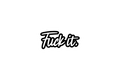 Die-Cut Sticker: F*CK IT