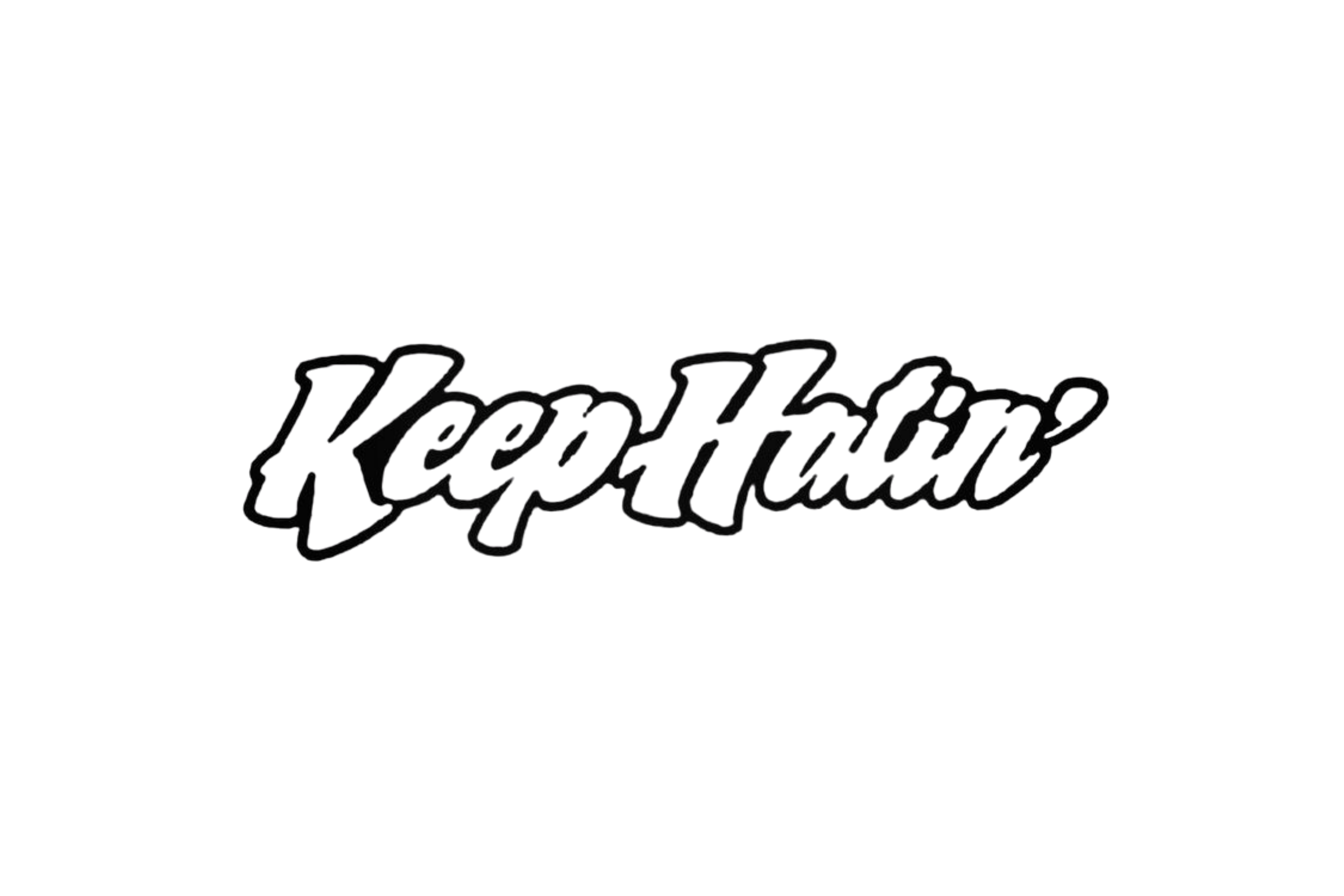 HELMET DECAL: KEEP HATIN'