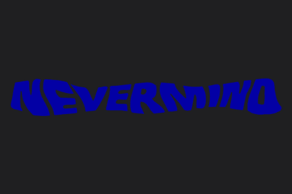 Nevermind Sticker