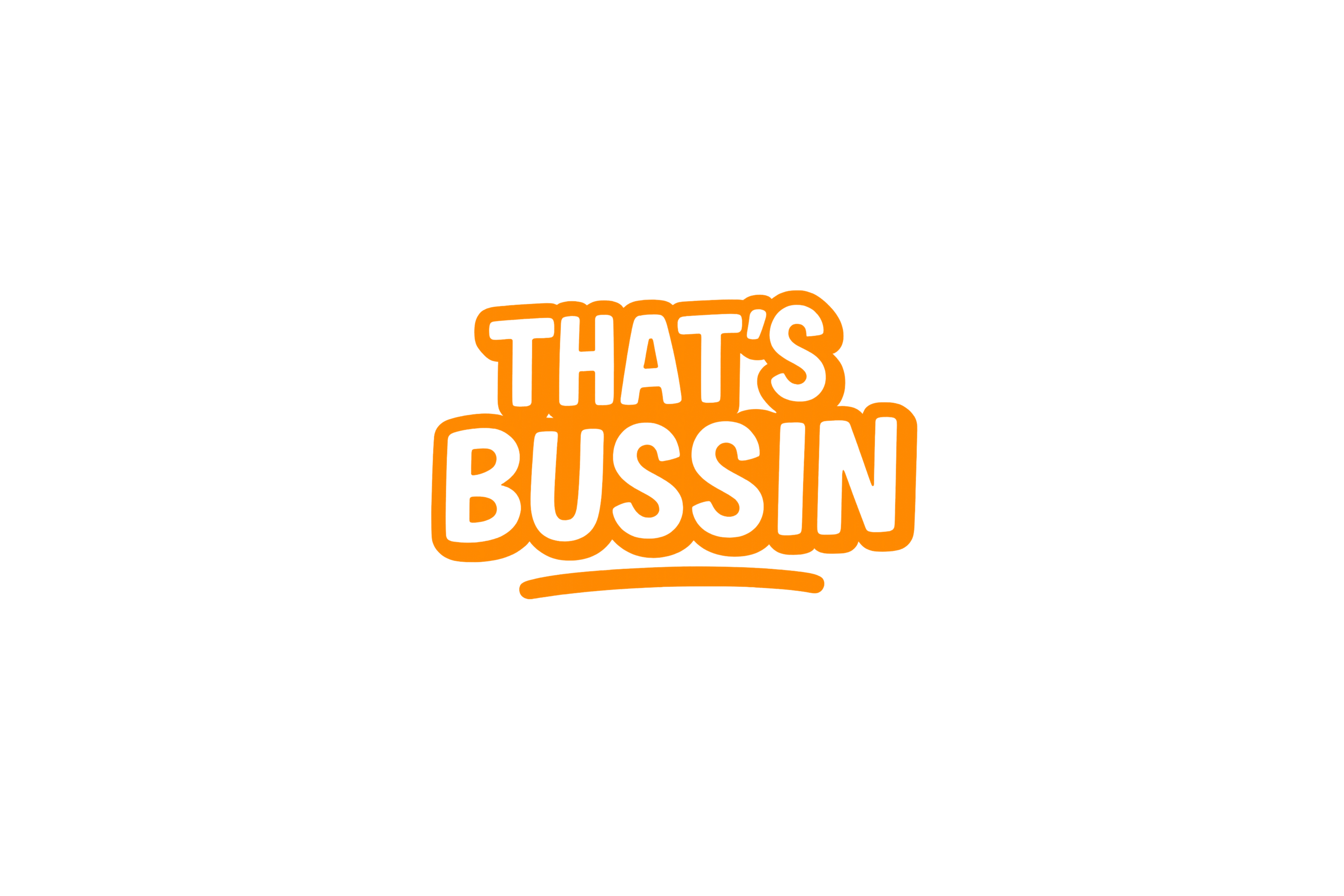 STICKER: THAT'S BUSSIN