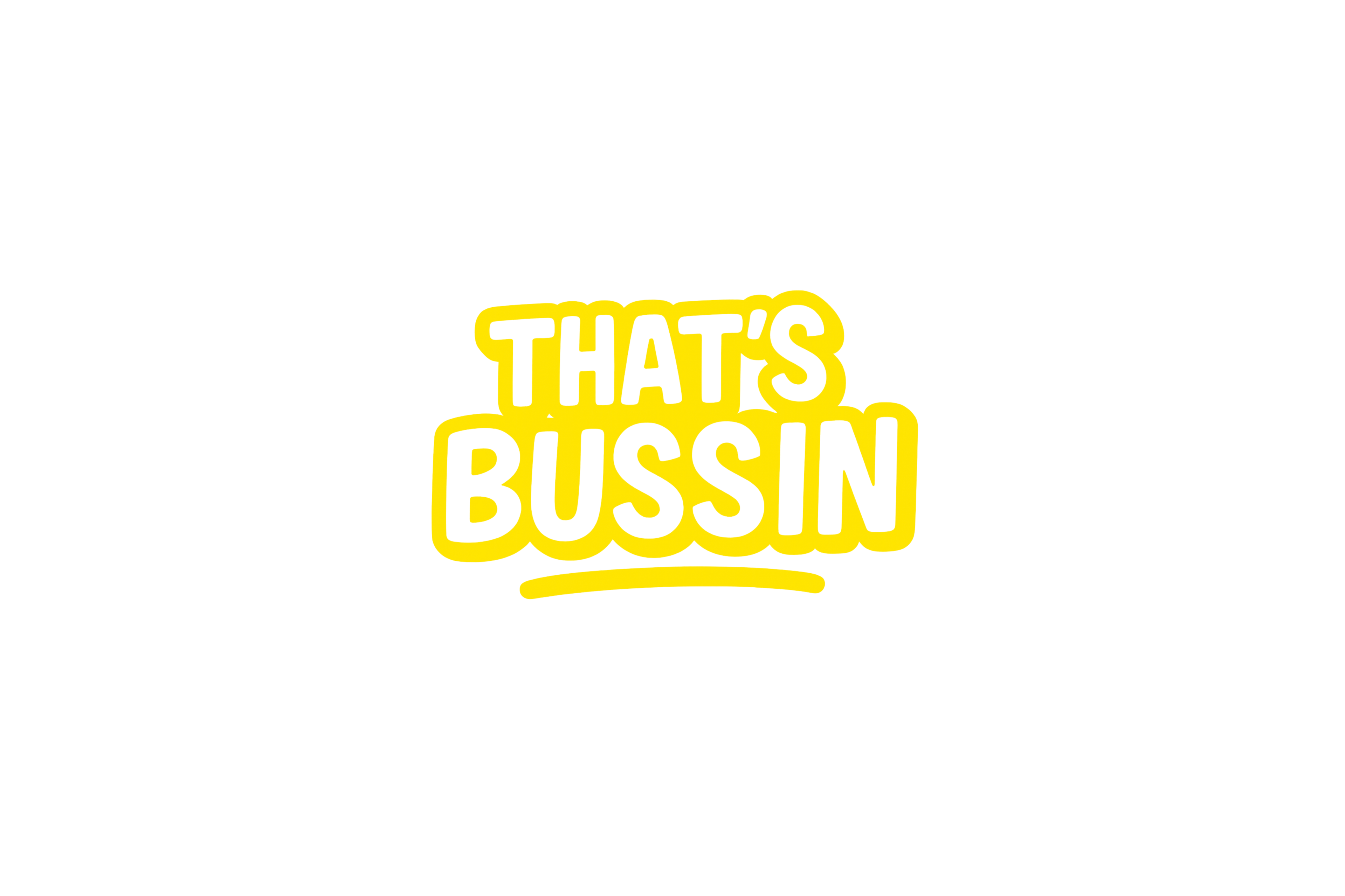 STICKER: THAT'S BUSSIN