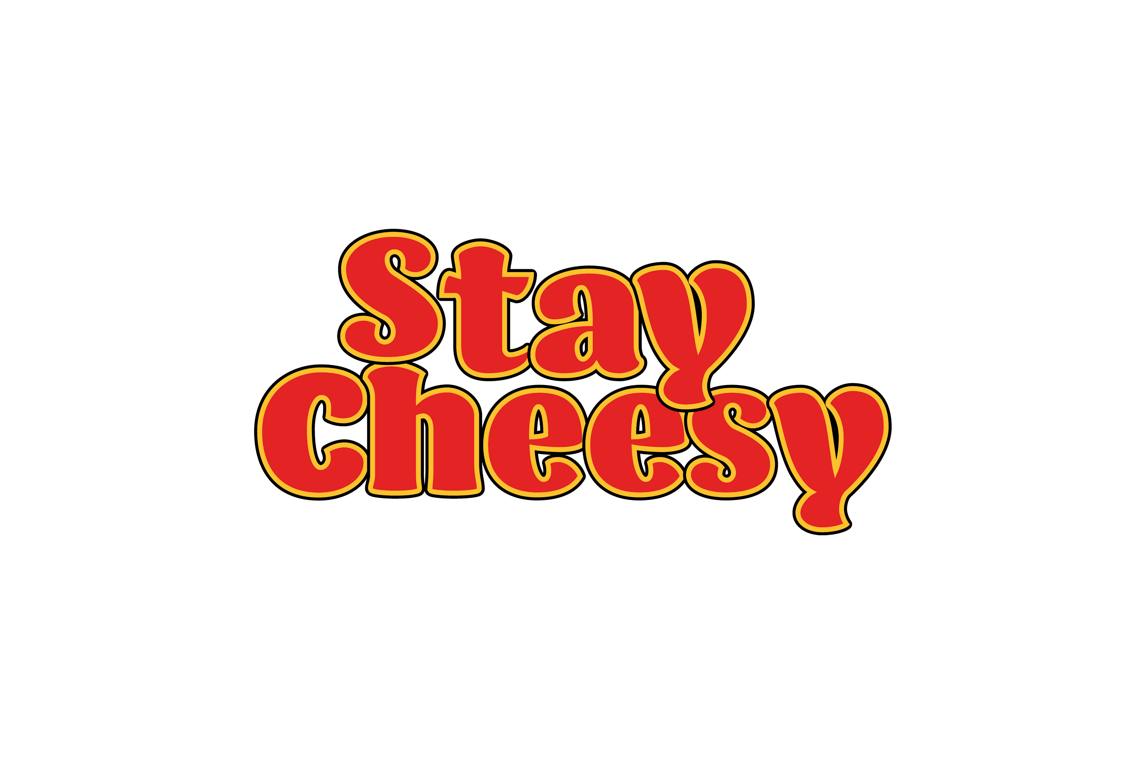 STICKER: STAY CHEESY