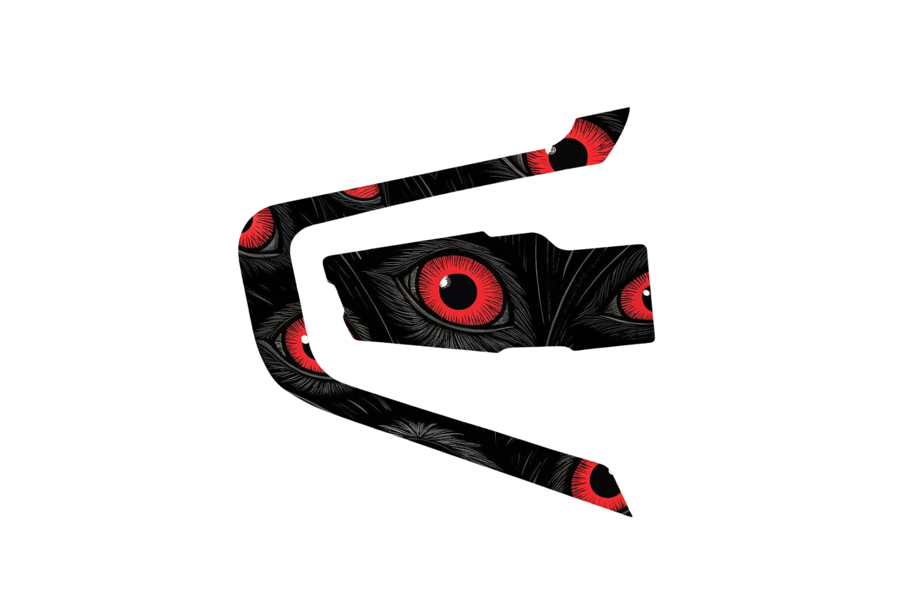 INTERCOM SKIN: RED FEATHER EYES