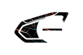 Skin for Sena 50S: WHITE LIGHTNING STRIKE