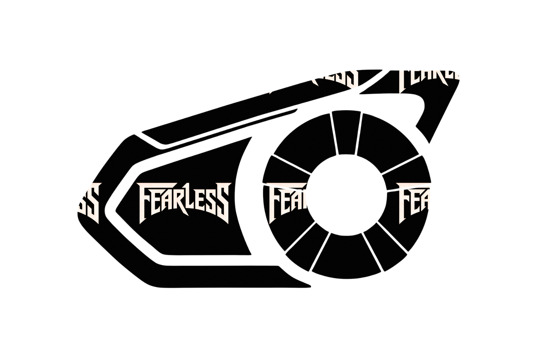 Skin for Sena 30K: FEARLESS METAL