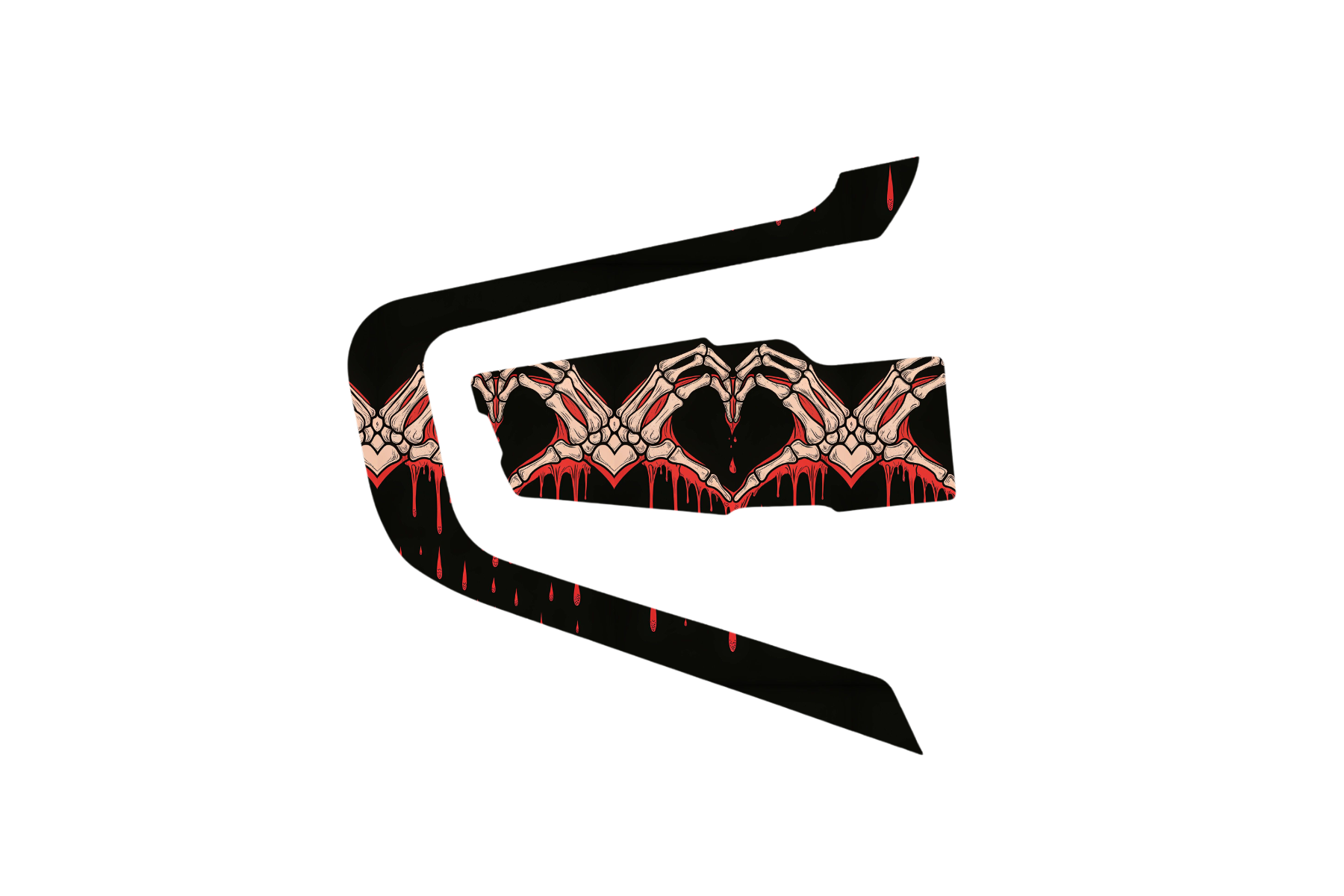 INTERCOM SKIN: HEART DRIP RED