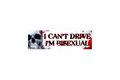 SLAP STICKER: I CAN'T DRIVE