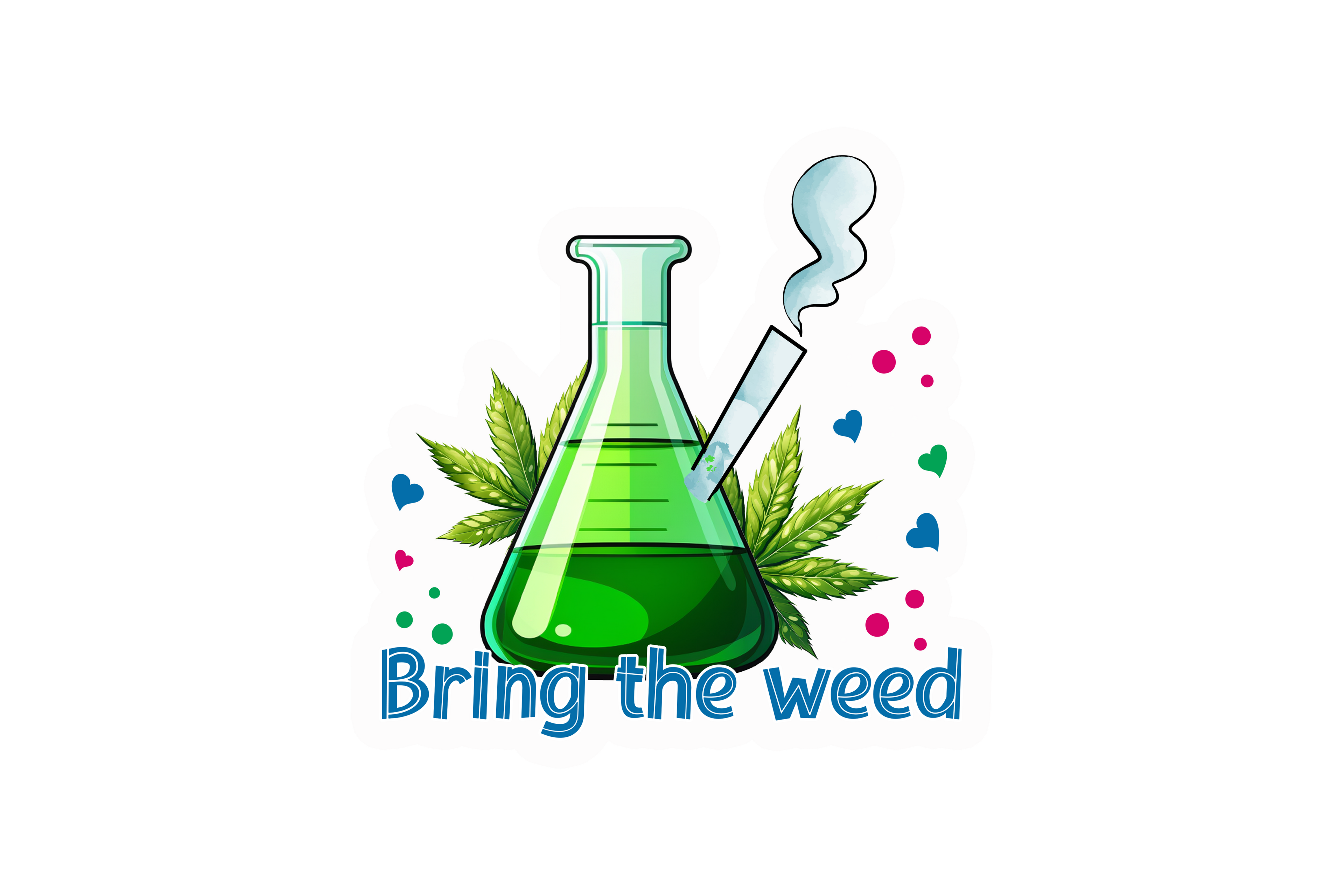 STICKER: BRING THE W**D - OzDecalz