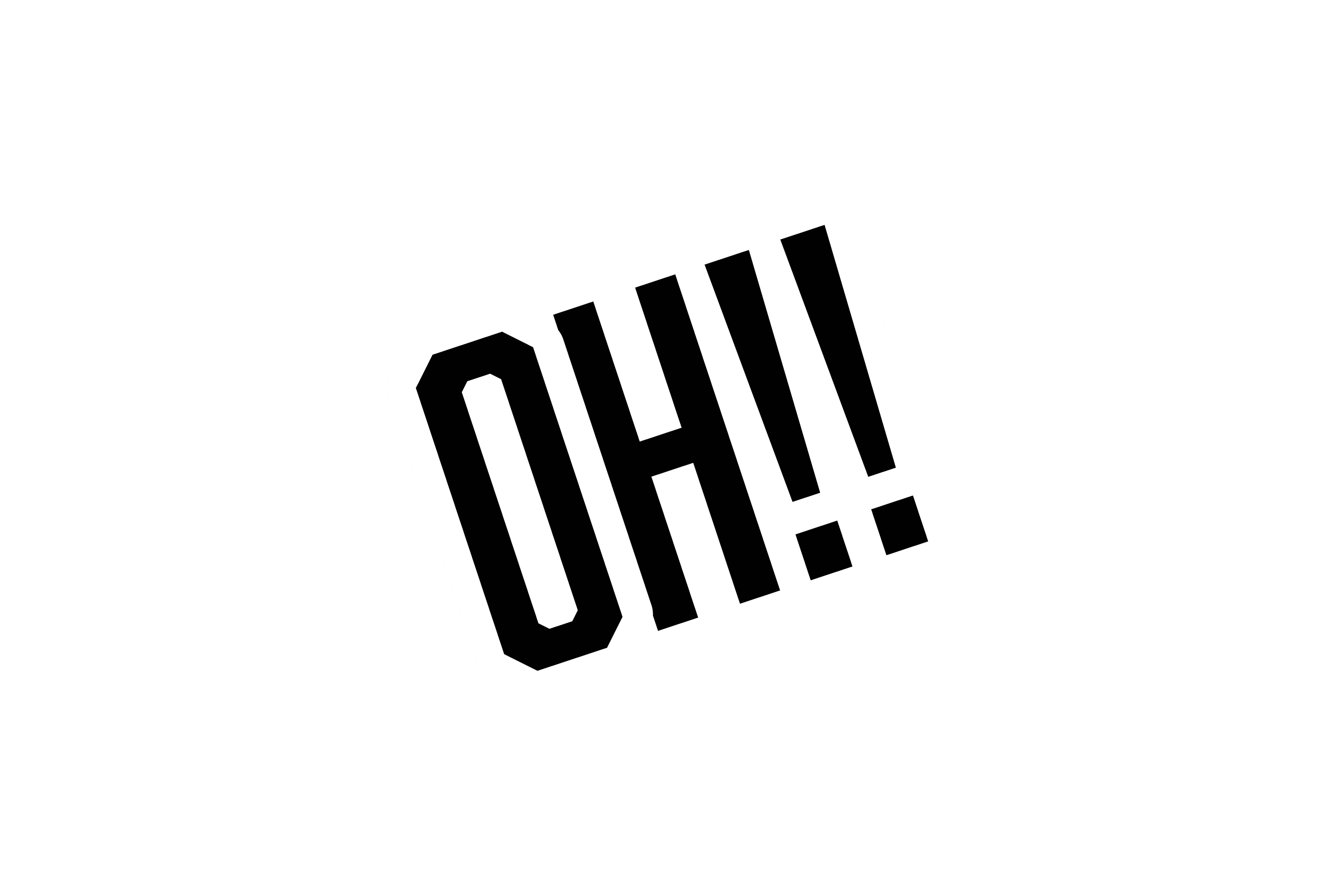 STICKER: OH!
