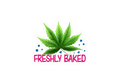 STICKER: FRESHLY BAKED - OzDecalz