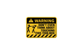 Die-Cut Sticker: DON'T EVEN THINK ABOUT