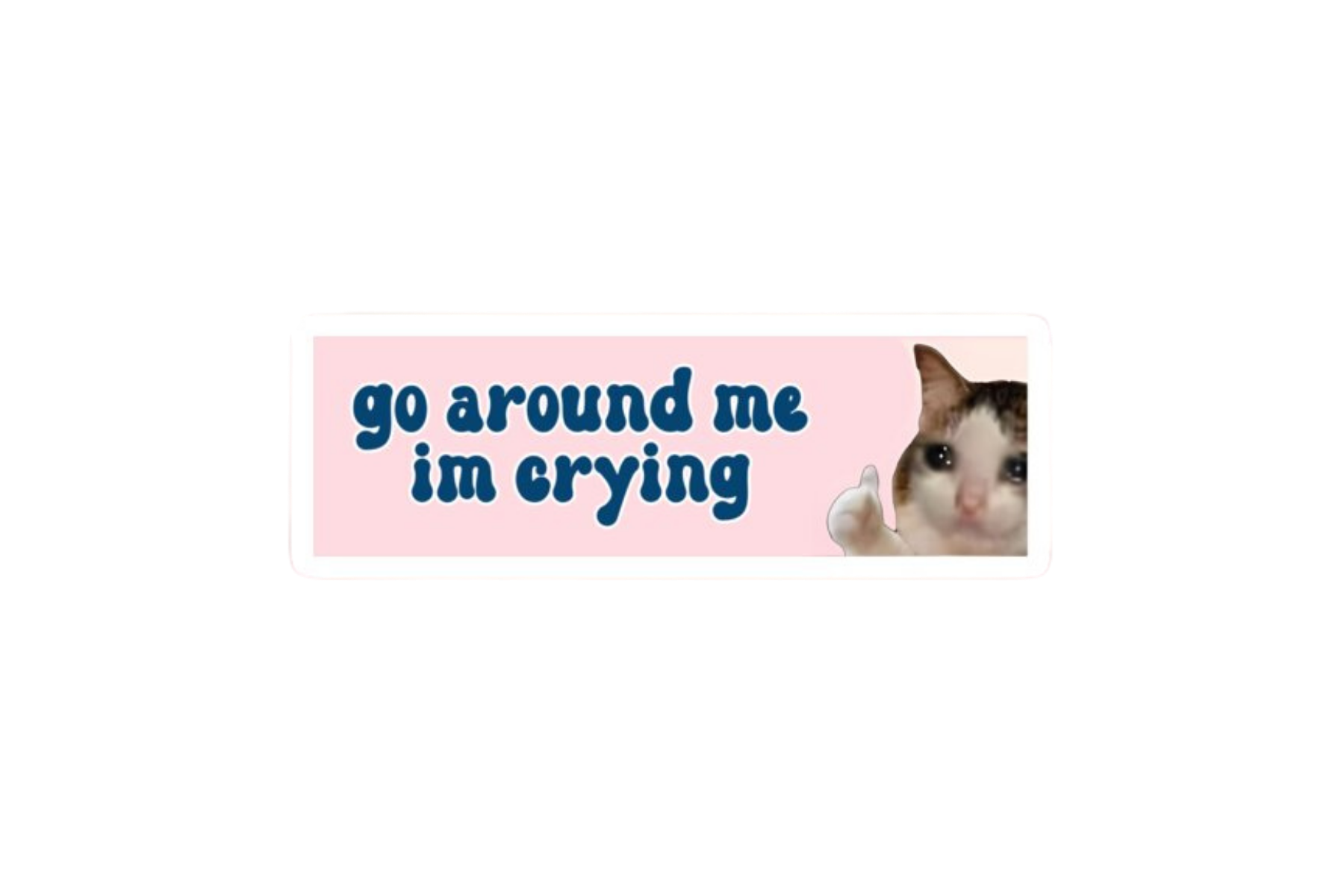 SLAP STICKER: GO AROUND ME