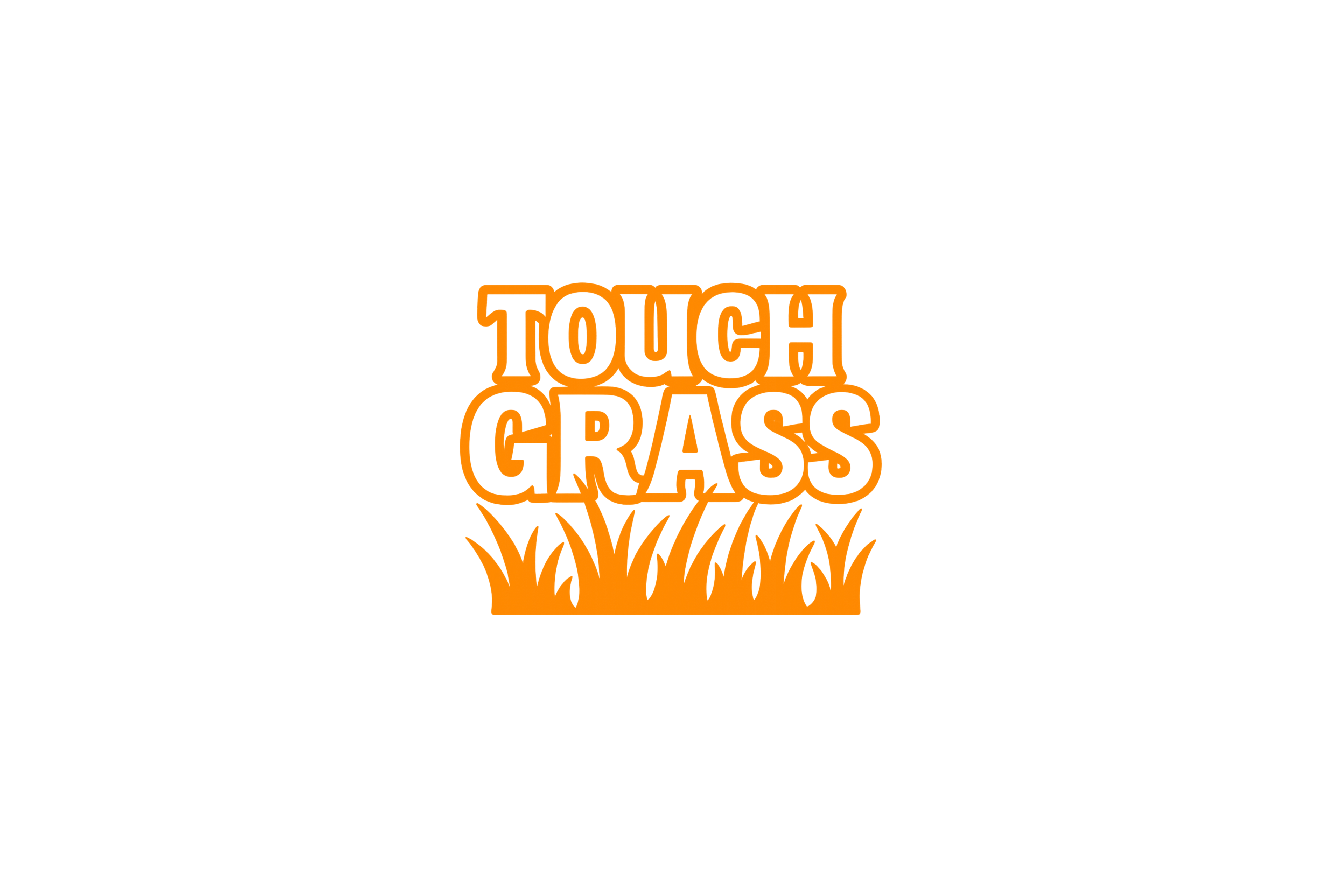 STICKER: TOUCH GRASS