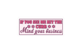 SLAP STICKER: IF YOU SEE ME