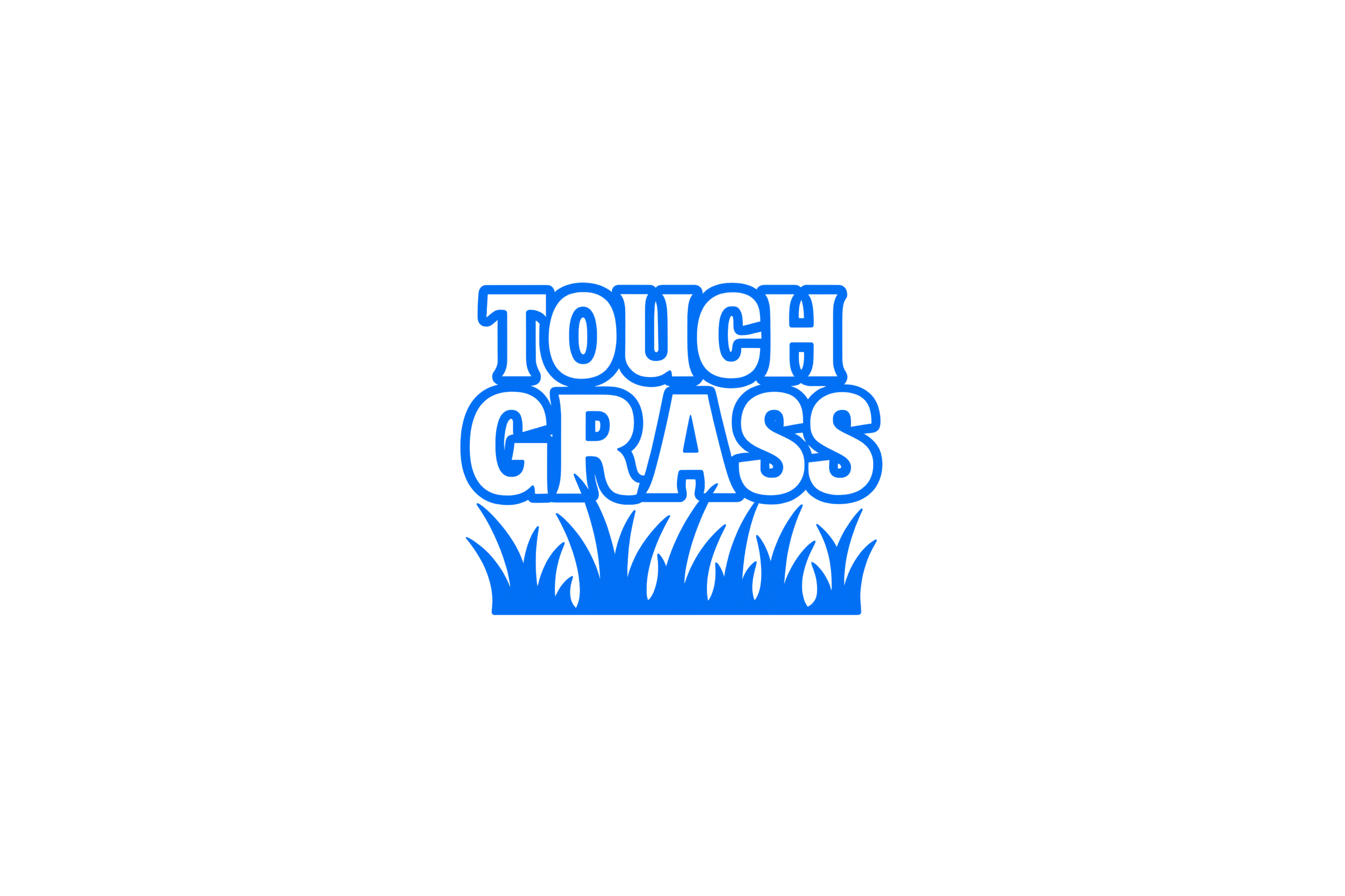 STICKER: TOUCH GRASS