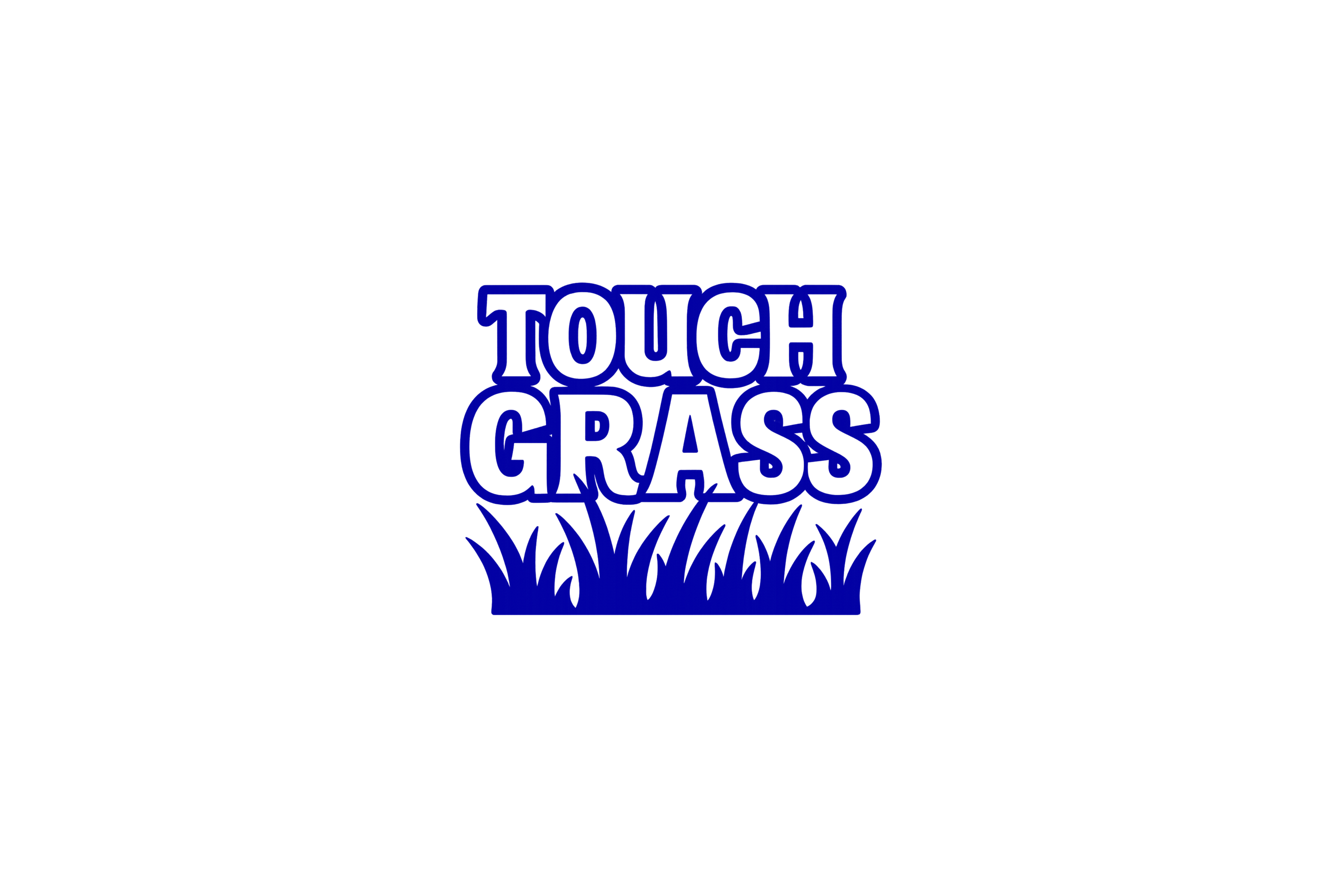 STICKER: TOUCH GRASS