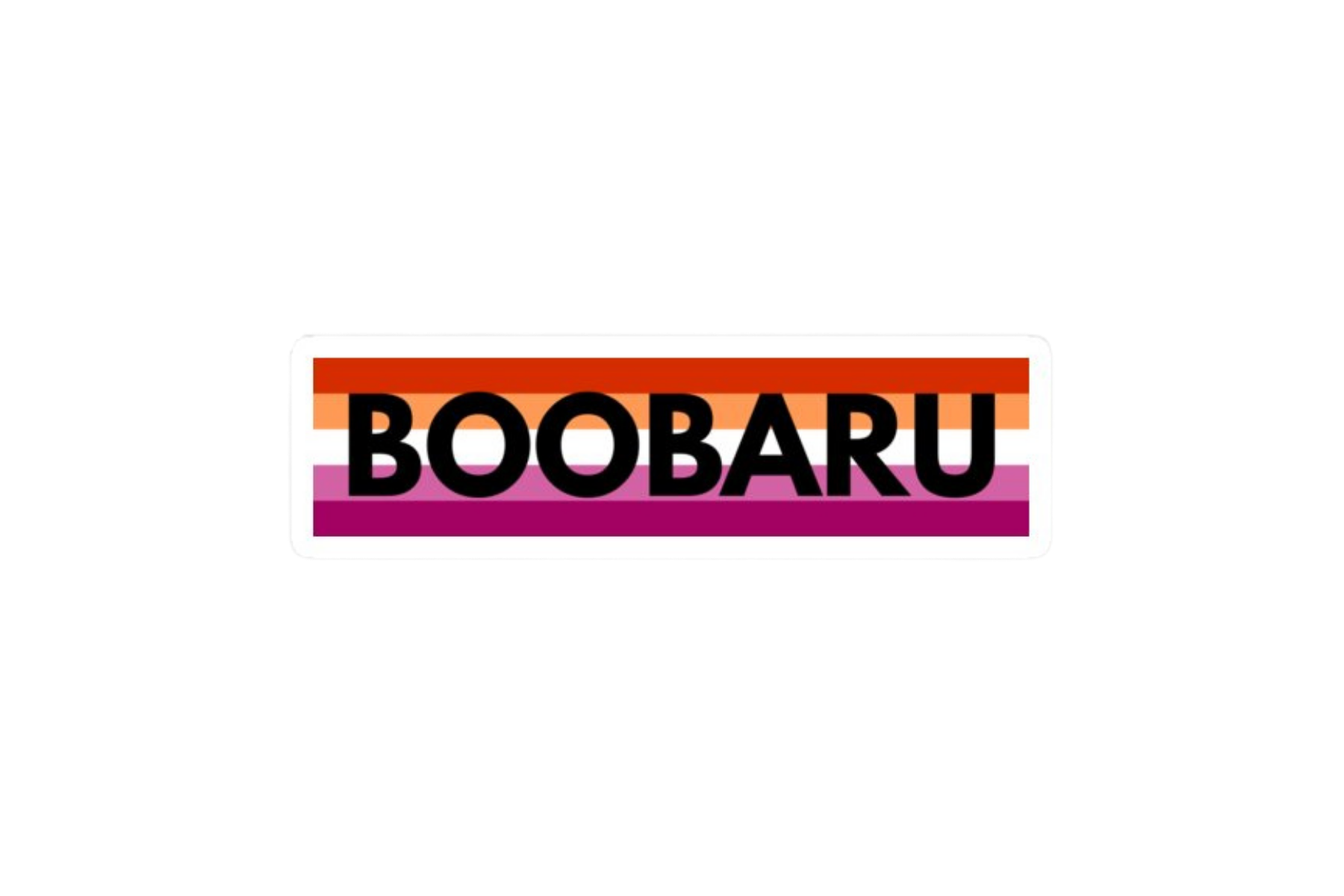 SLAP STICKER: BOOBARU