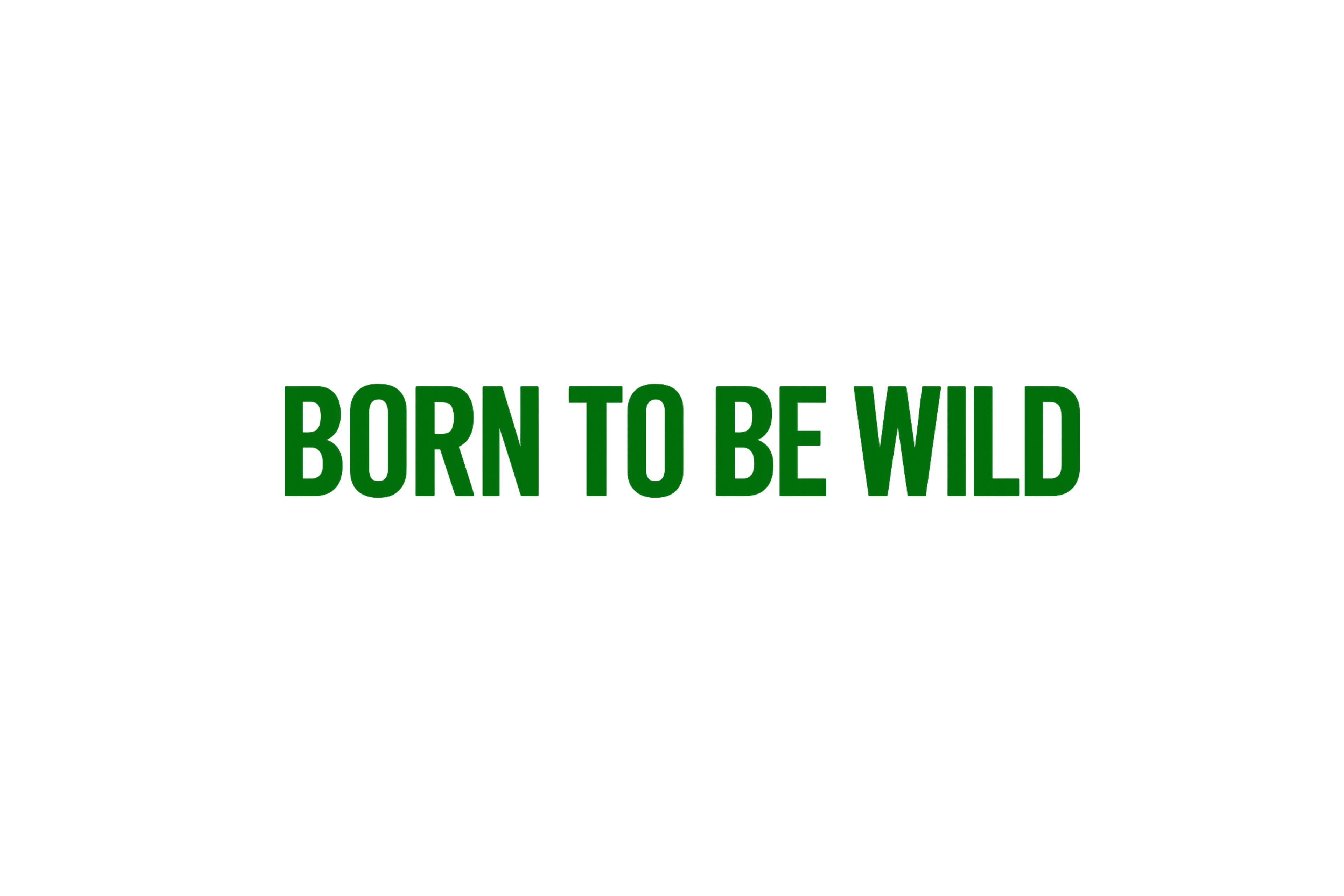 STICKER: BORN TO BE WILD