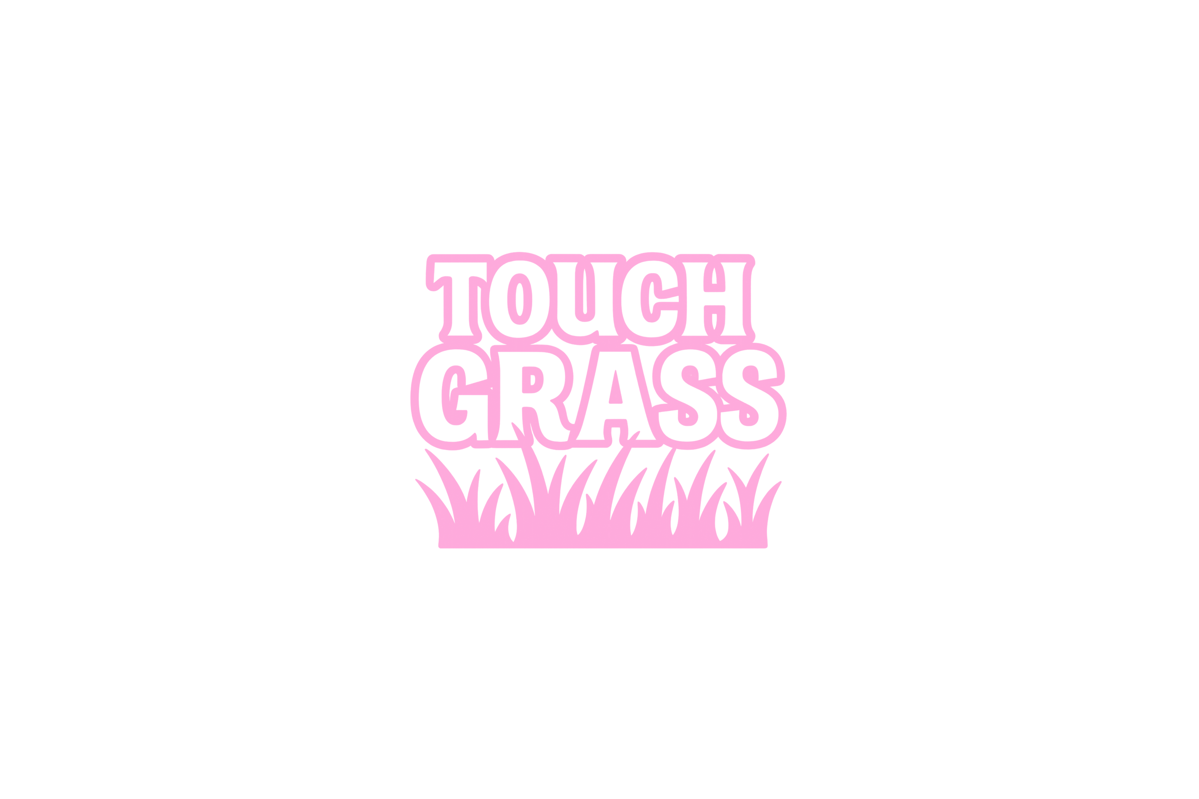 STICKER: TOUCH GRASS
