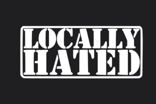 Locally Hated Sticker