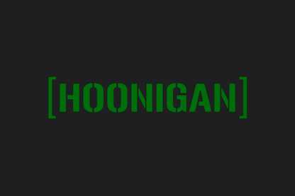 Hoonigan Sticker